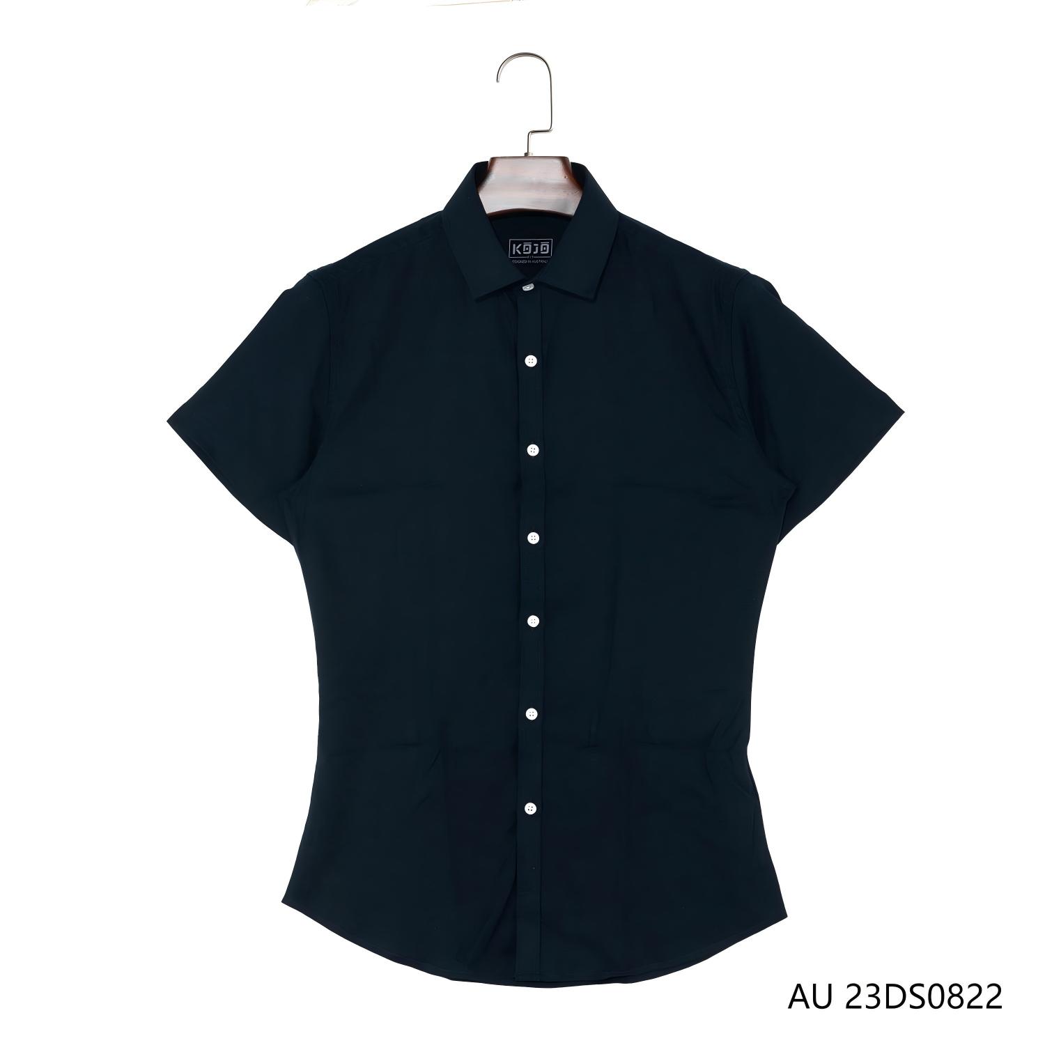 Men's Slim Fit Short Sleeve Button Down Shirts Designed In Australia