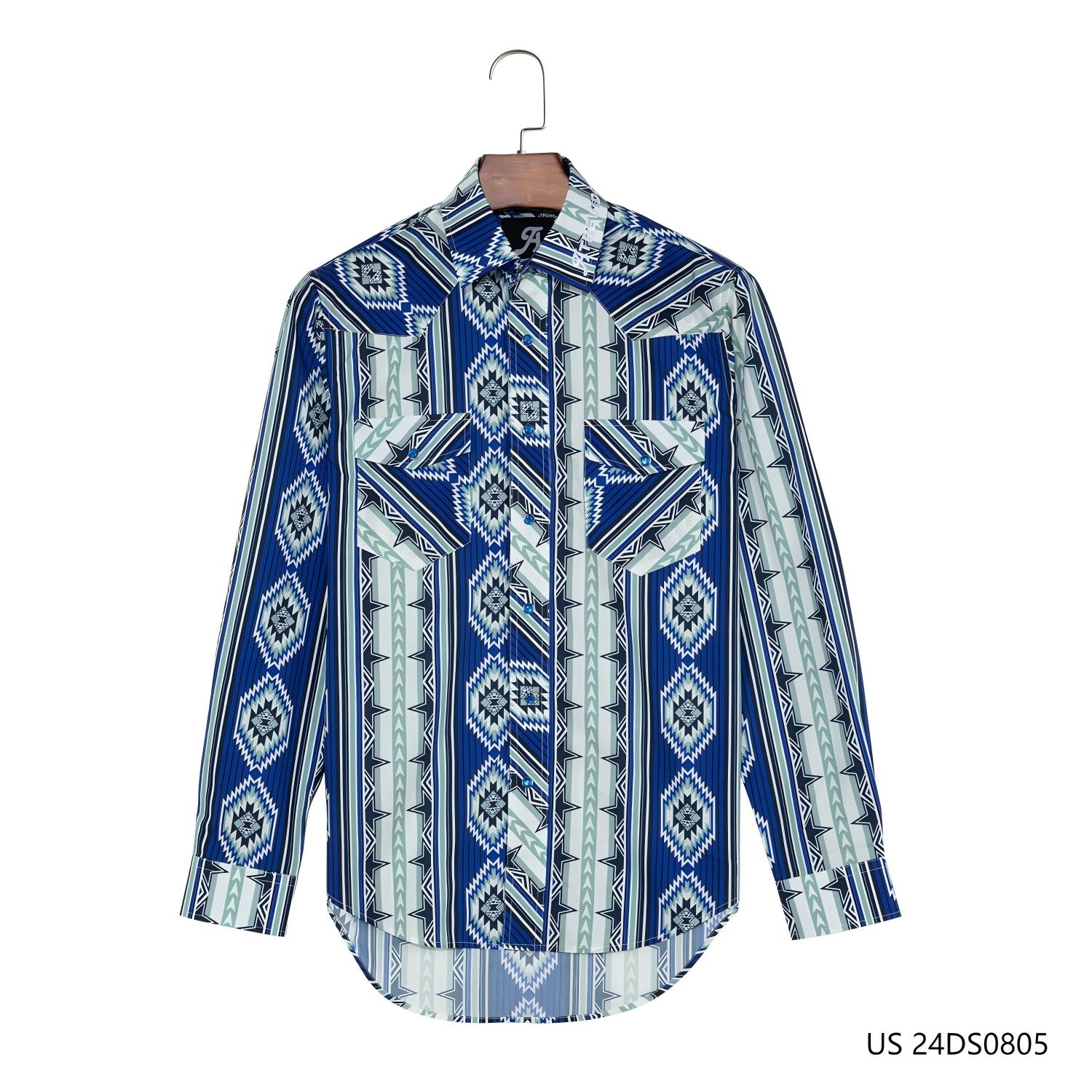 Men's 100% Cotton Button Down  Long Sleeve Shirts