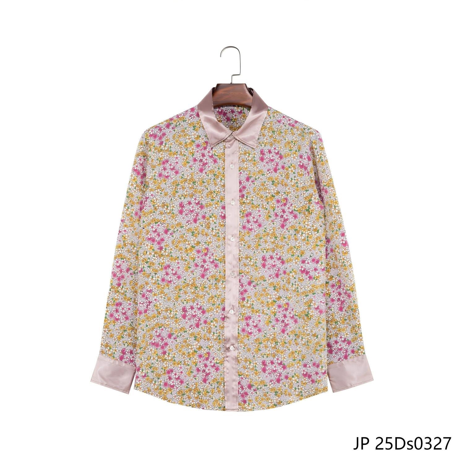 2025 New Style Comfortable 100% PL  Button Down Long Sleeve Shirts