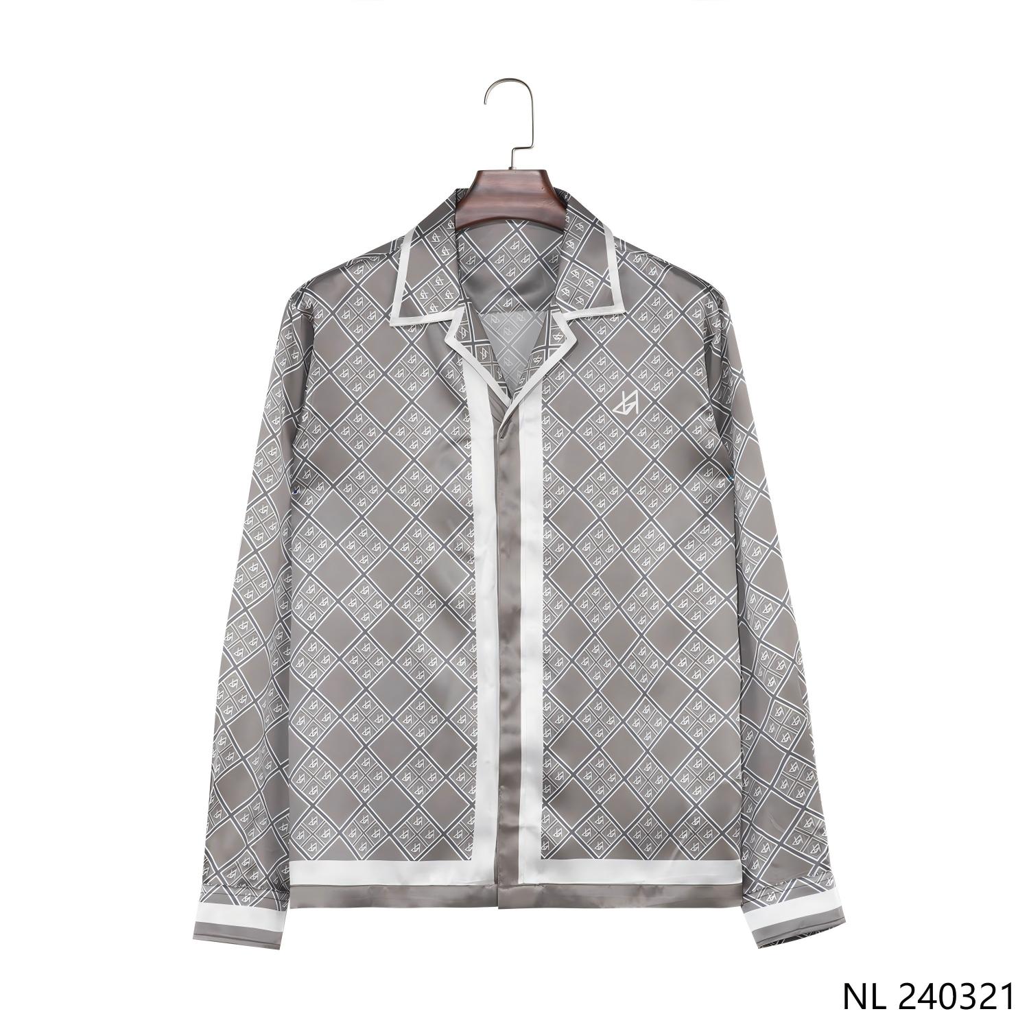Men's 100% Silk Plaid Hidden Button Down Long Sleeve Shirts