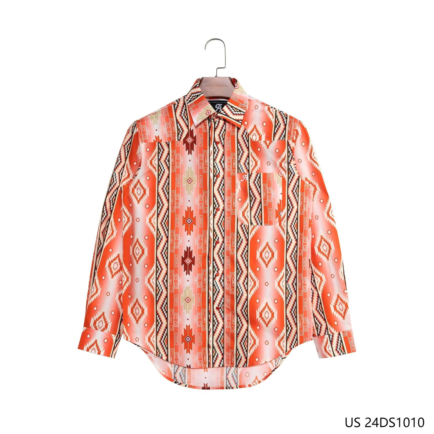 Men's 100% Cotton  High-end Customizable Series Of Button Down Long Sleeve Shirts