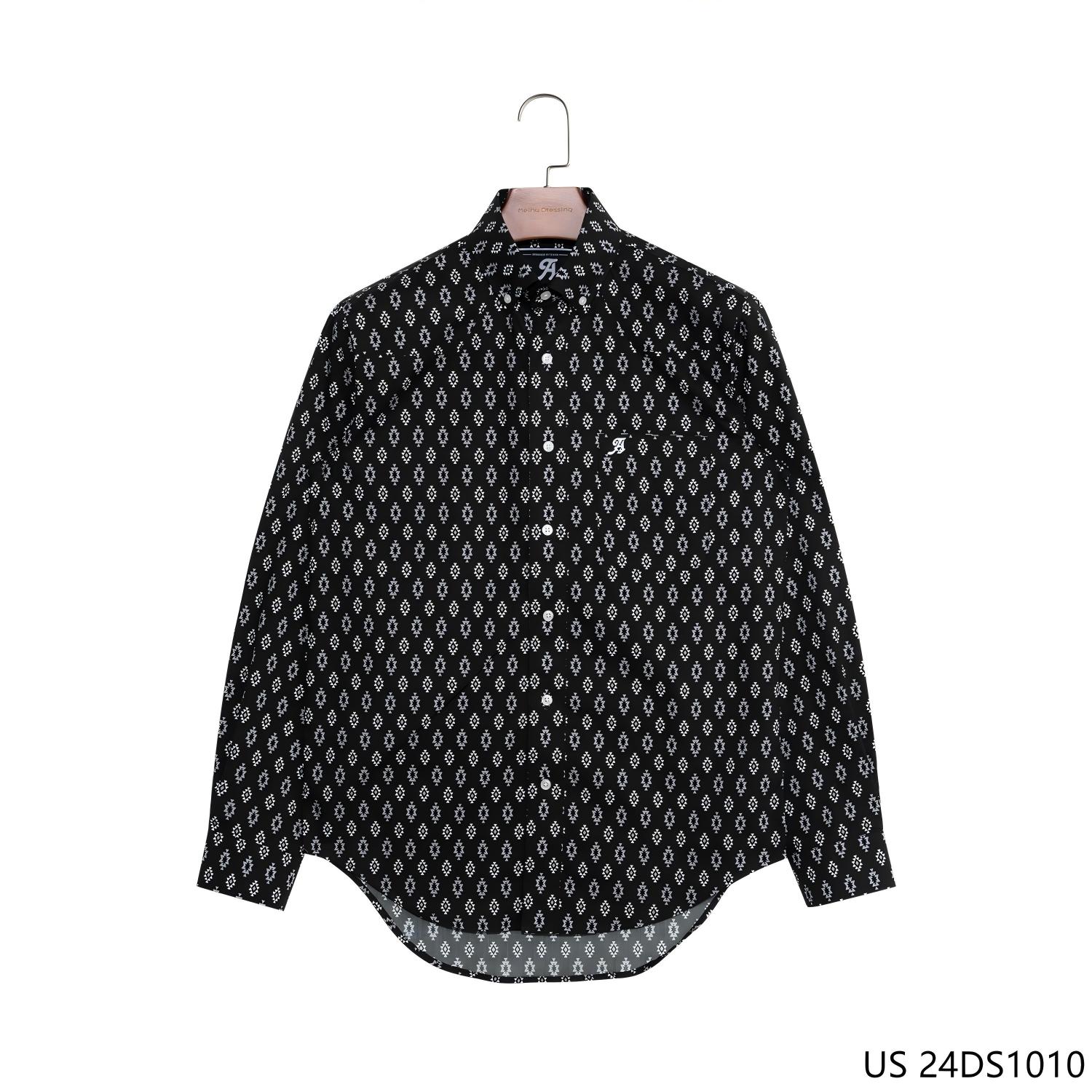 Men's 100% Cotton Atrevido Brand High-end Customized Series Of Button Down Long Sleeve Shirts
