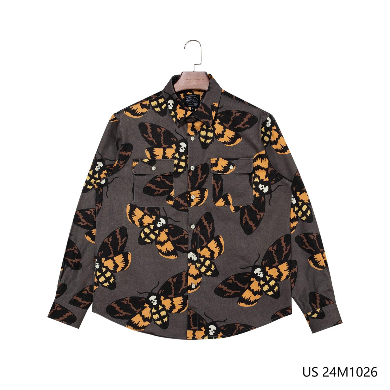 Men's 100% Cotton  Button Down  Long Sleeve Shirts