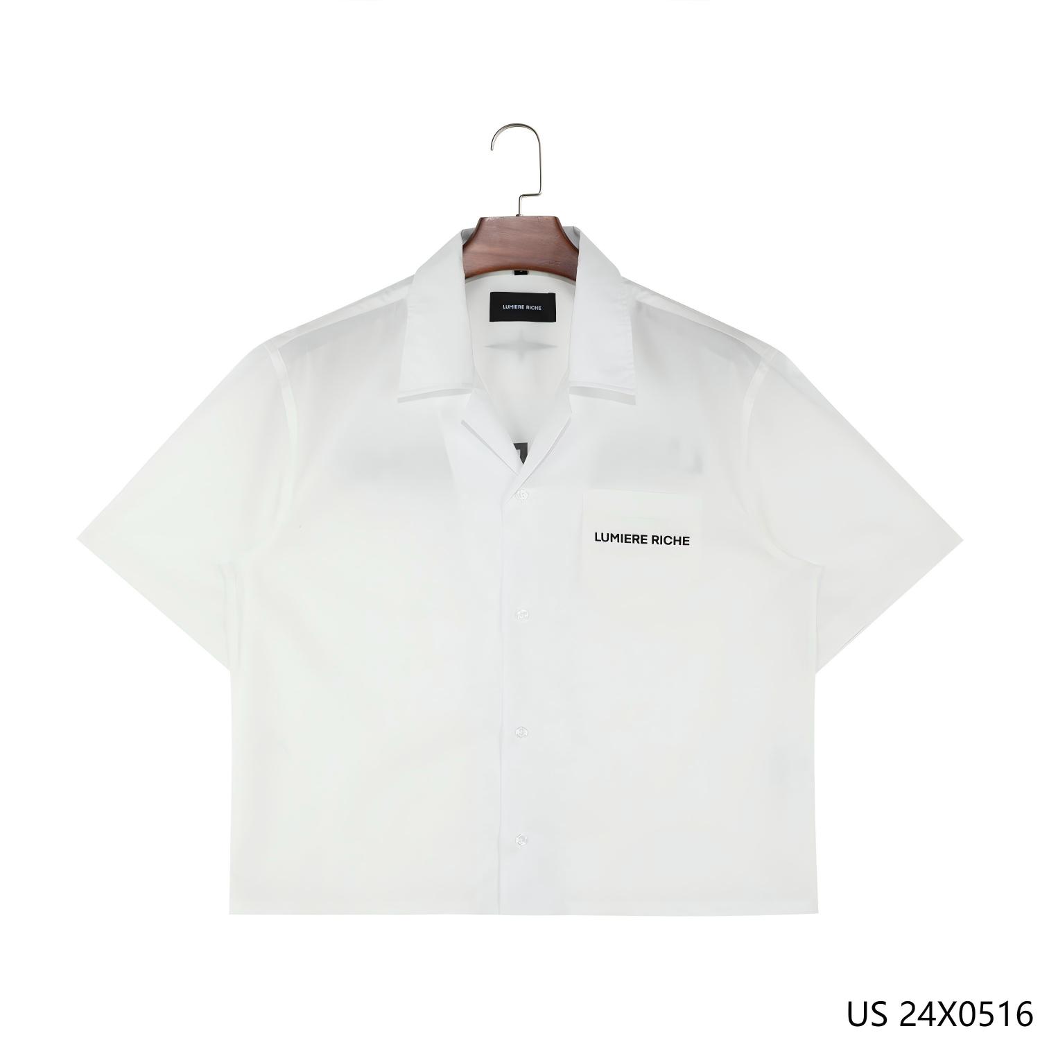 Men's 100% Cotton Printed Button down Short Sleeve Shirts for Men